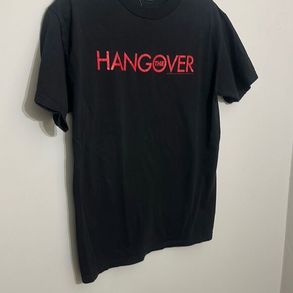 Alstyle Mens Black The Hangover Movie Promo Crew Neck T-Shirt Medium - Picture 2 of 8